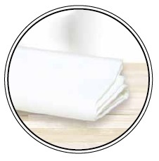 CHIFFON MICROFIBRES BLANC (vitres)