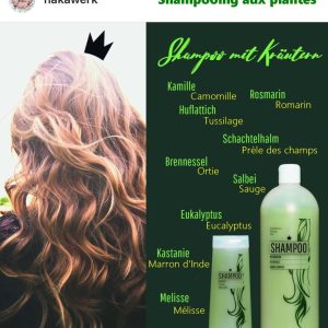 SHAMPOOING DE SOIN AUX PLANTES